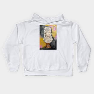 Female Renaissance Bust Kids Hoodie